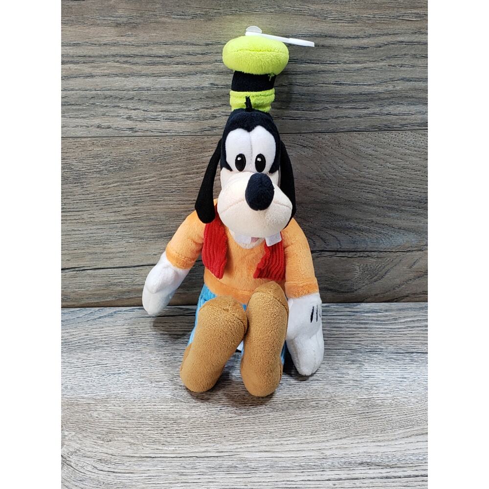 Disney Goofy Mickey Mouse Dog Beanie Toy Plush